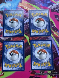 Pokemon Prismatic Evolutions Lucario ex & Tyranitar ex Premium Collection Promos - Image 2