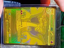 🔥 Mega Charizard X ex Gold 130/094 - Phantasmal Flames Pokemon TCG | Ultra Rare - Image 4