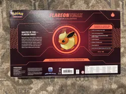 Pokemon TCG: Flareon VMAX Premium Collection Box - Factory Sealed - Image 2
