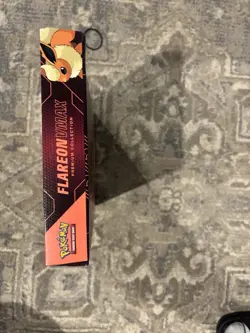Pokemon TCG: Flareon VMAX Premium Collection Box - Factory Sealed - Image 4
