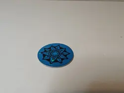 Starmie Blue Holo 2000 Nintendo TCG Wizards Of The Coast Pokemon Deck Coin WOTC - Image 1