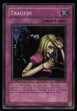 Tragedy RDS-EN049 Super Rare Rise of Destiny 1st Edition Yu-Gi-Oh - Image 1