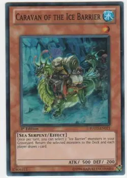 Caravan of the Ice Barrier - HA03-EN021 - Super Rare - Unlimited Edition - Heavi - Image 1