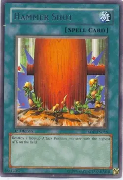 Hammer Shot - SOD-EN038 - Rare - Unlimited Edition - Heavily Played - Image 1
