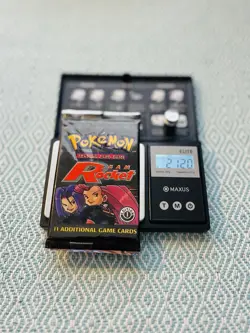 21.20g HeavyU Wizards of the Coast Pokemon 1st Edition Team Rocket Booster Pack 742818061742 - Image 1