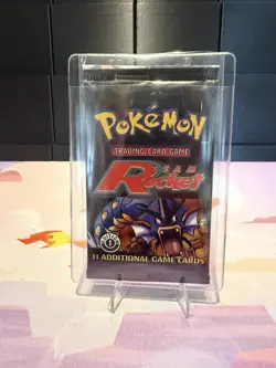 Pokemon First Edition Sealed Team Rocket Booster Pack - HeavyU (20.98g) WOTC - Image 3