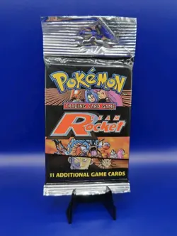 Team Rocket Booster Pack Heavy 21.13g Factory Sealed Pokemon TCG WOTC Brand New - Image 2