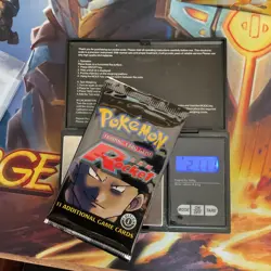 Pokemon Team Rocket 1st Edition Booster Pack WOTC 21.11 Heavy! CalibratedScale - Image 1