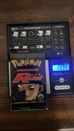 Pokemon Team Rocket 1st Edition Set Booster Pack 20.94g. Factory Sealed! Heavy U - Image 1
