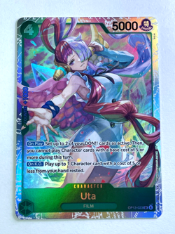 2025 One Piece Carrying on His Will Uta Super Rare #OP13-023 NM - Image 1