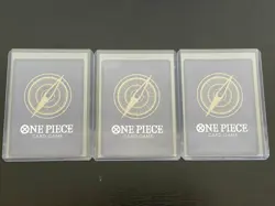 One Piece TCG OP13 Carrying On His Will SEC Lot of Luffy Sabo Ace - Image 2