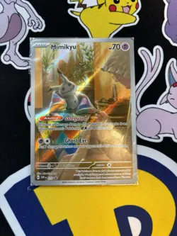 (SEALED) Mimikyu SVP075 Pokemon Center Stamp Black Star Promo SVP Pokemon - Image 1