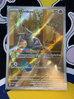 (SEALED) Mimikyu SVP075 Pokemon Center Stamp Black Star Promo SVP Pokemon - Image 3