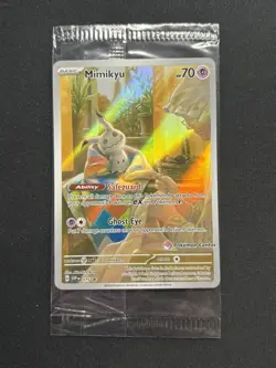 (SEALED) Mimikyu SVP075 Pokemon Center Stamp Black Star Promo SVP Pokemon - Image 1