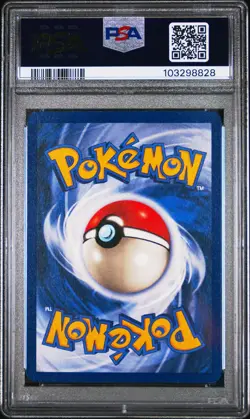 1999 POKEMON JUNGLE #6 MR. MIME-HOLO PSA 8 - Image 2