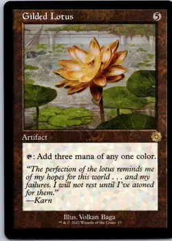 Gilded Lotus R The Brothers' War: Retro Frame Artifacts 17 NM - Image 1