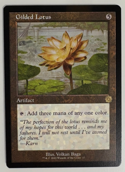 Gilded Lotus The Brothers' War: Retro Frame Artifacts Regular - Image 1