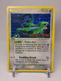 RAYQUAZA 22/107 STAMPED Deoxys Reverse Holo NM Legends Englisch Pokemon TCG - Image 1