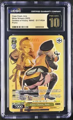CGC Pristine 10 2025 Weiss Schwarz English NIKKE Anis PR Promo with Avatar Pack - Image 2