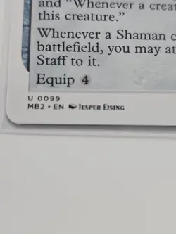 Thornbite Staff (White Border) Mystery Booster 2 Regular - Image 2