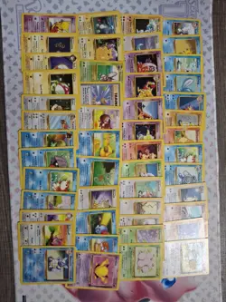 Pokemon WoTC Bulk Lot Of 50 NM-MP jungle fossil base - Image 1
