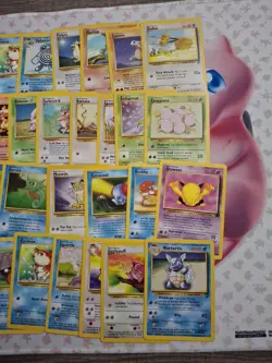 Pokemon WoTC Bulk Lot Of 50 NM-MP jungle fossil base - Image 4