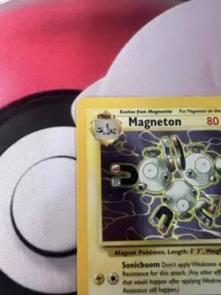 Magneton Holo Fossil Set Unlimited 11/62 Rare Vintage WOTC Pokemon Card LP - Image 4
