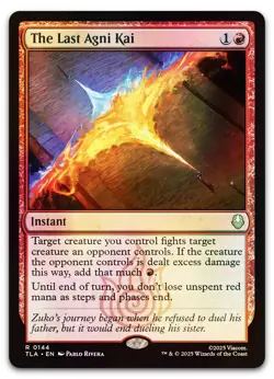 The Last Agni Kai #144 (Foil) (NM) TLA Magic MTG - Image 1
