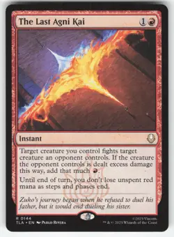 The Last Agni Kai 144 R MTG Avatar: The Last Airbender NM - Image 1
