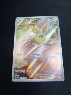 Pokemon TCG Yamper 99/94 ME02: Phantasmal Flames Illustration Rare NM English - Image 1