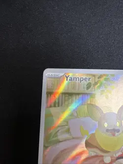Pokemon TCG Yamper 99/94 ME02: Phantasmal Flames Illustration Rare NM English - Image 3