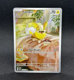 Yamper 99/94 Illustration Rare Pokemon TCG ME02: Phantasmal Flames NM - Image 2