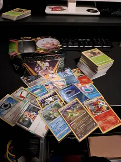 Pokemon Card Bundle And Shining Fates Tin, Various Cards. - Image 1