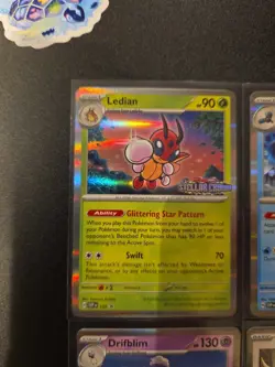 Stellar Crown Stamped Pre Release Promo 4 Card Bundle Pokemon TCG - Image 2