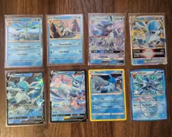 Pokemon TCG Glaceon 8 Card bundle NM/LP Promo/EX/GX/ Cosmos Holo - Image 1