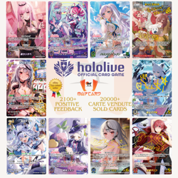 Hololive TCG hBP02 Quintet Spectrum Card List All Cards Parallel JAP Preorder - Image 1