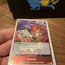 One Piece Card Game - Shanks P-083 P Promo Holo Foil (PRB02) - English - Image 2