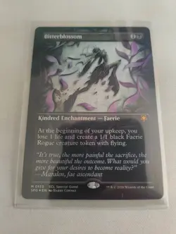 Bitterblossom - Lorwyn Eclipse - Borderless - Foil - Special Guests - #0133 - Image 1