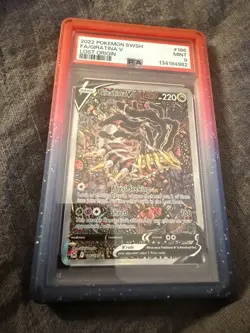 PSA 9 Giratina V Alt Art #186 SWSH Lost Origin 2022 Pokemon MINT - Image 5