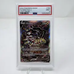 PSA 9 Giratina V Alt Art Lost Origin #186 Alt Art 2022 Mint SWSH Pokemon TCG - Image 1
