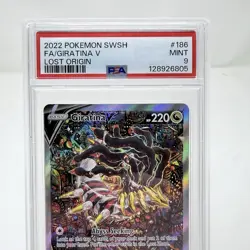 PSA 9 Giratina V Alt Art Lost Origin #186 Alt Art 2022 Mint SWSH Pokemon TCG - Image 2