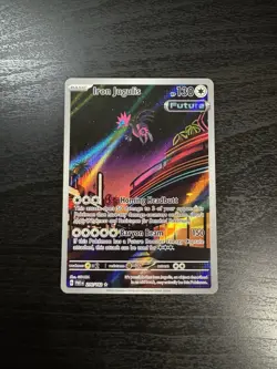 Pokemon TCG Iron Jugulis Paradox Rift Holo Card 216/182 - Image 1