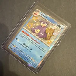 Slowbro 117/091 Holo Paldean Fates Pokemon TCG Shiny Rare Card Pokemon Near Mint - Image 3