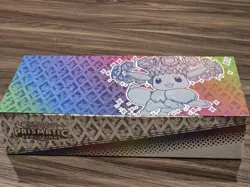 Pokemon Prismatic Evolutions Box w/ Promo Card, Playmat, Sleeves and Deck Box - Image 5