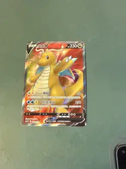 Pokemon TCG Dragonite V Full Art SR 068/063 Chinese Pokemon Card US SELLER - Image 1