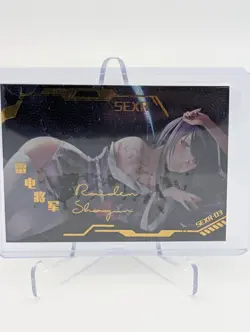 Genshin Impact, Raiden Shogun Waifu Card #24 Goddess Story Doujin Anime SexR - Image 3
