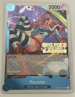 Perona (Judge Pack Vol. 2) OP01-077 One Piece Promotion Cards Foil - Image 1