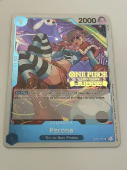 Perona (Judge Pack Vol. 2) OP01-077 One Piece Promotion Cards Foil - Image 2