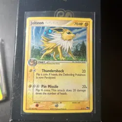 Jolteon Pop Series 3 Holo Rare Promo Pokemon Card 2006 Heavily Played - Image 4