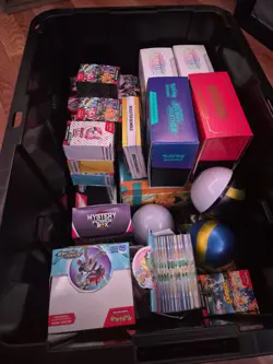 Pokemon Collection Lot: 4000+ Cards with Tin Boxes And Boxes - Image 1
